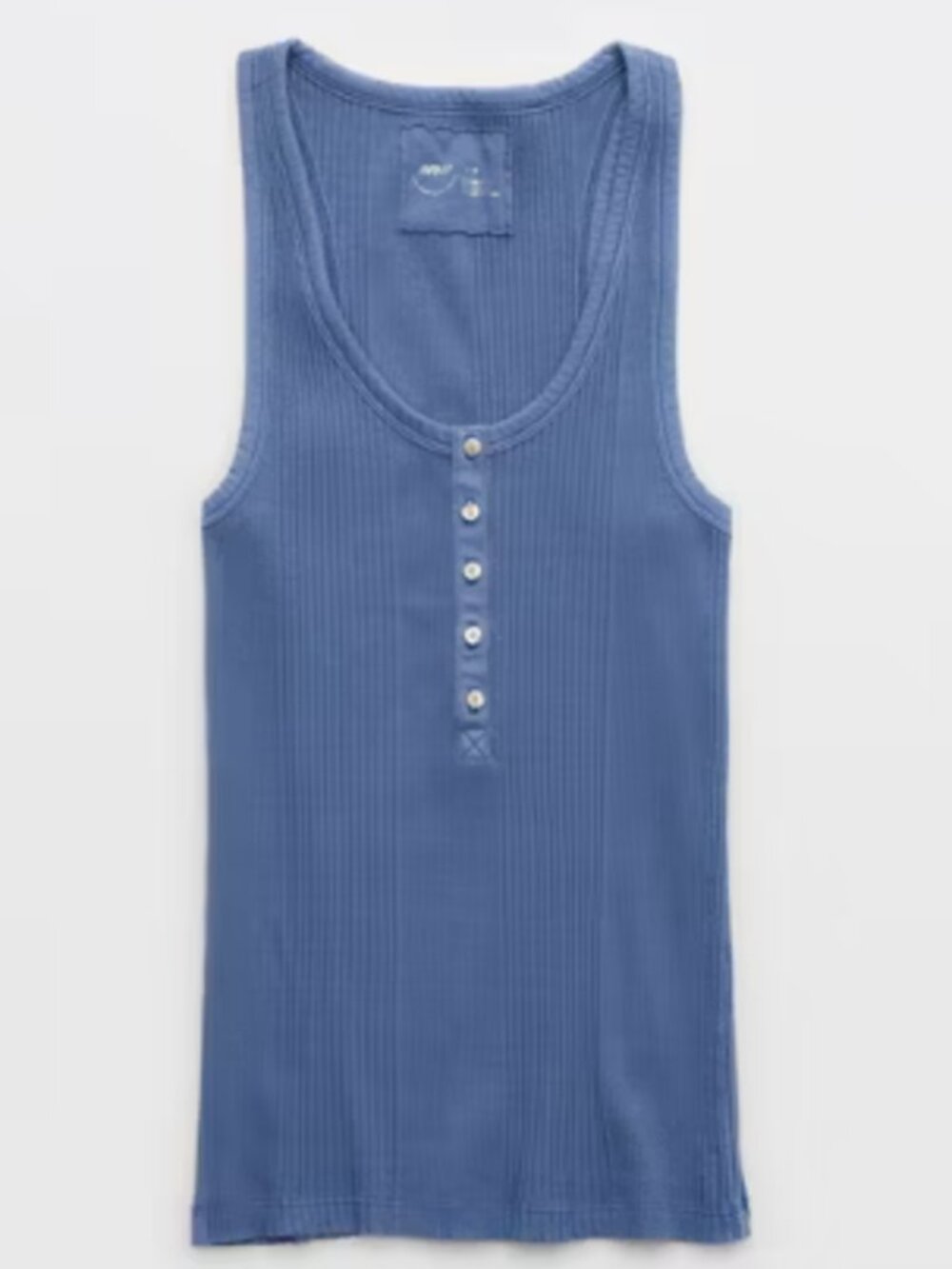 Aerie Waffle Henley Tank